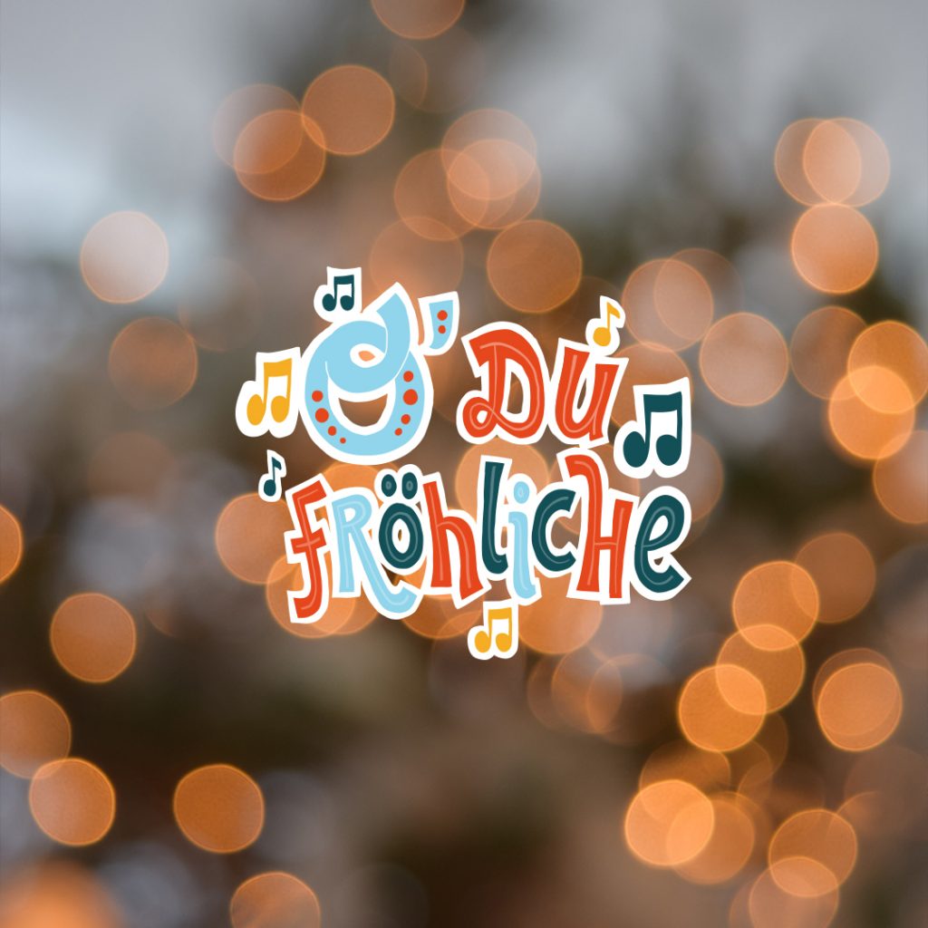 Snapchat "xmas" Sticker "O, Du Fröhliche"